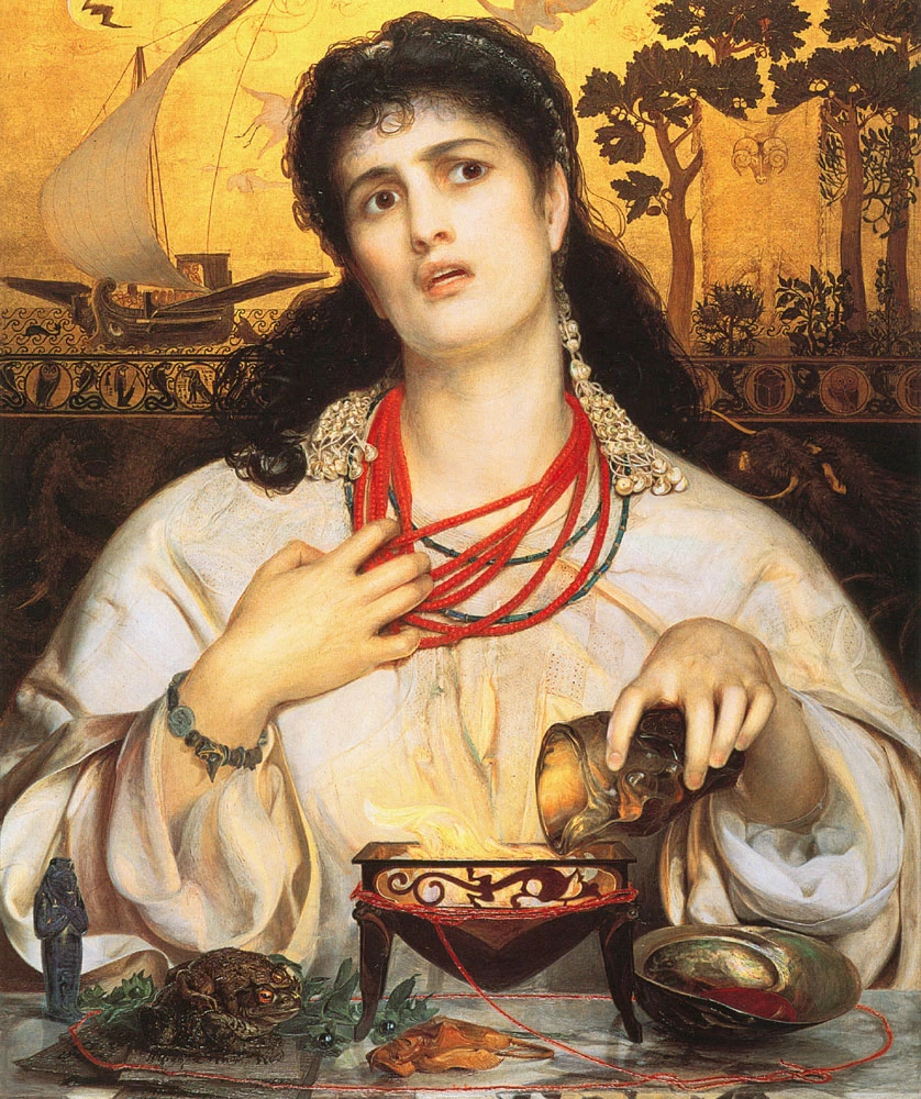 Frederick Sandys-38-Medea - Birmingham Museum and Art Gallery
